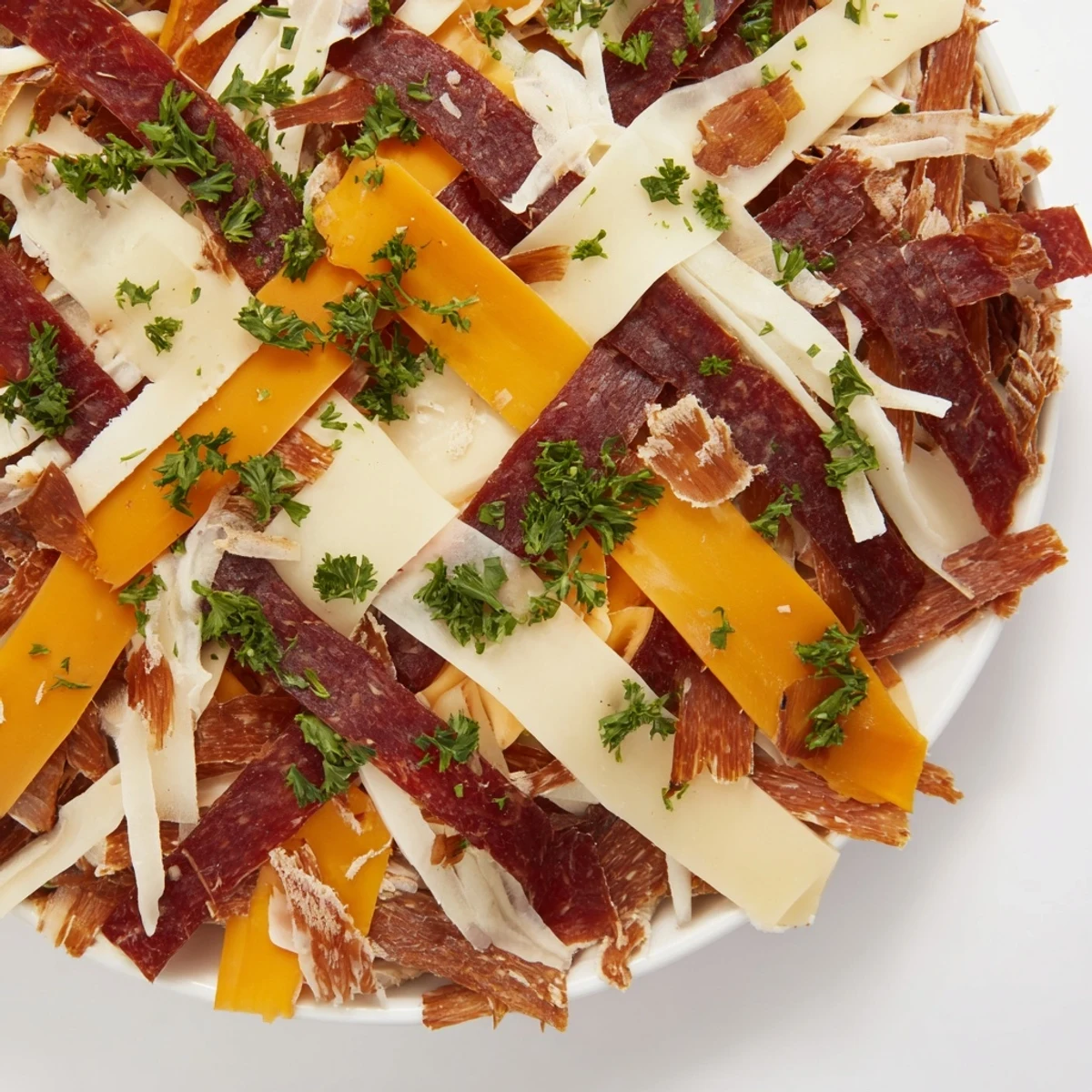 Vibrant image of The Tartan Plaid, a visually stunning appetizer ready for a festive gathering.