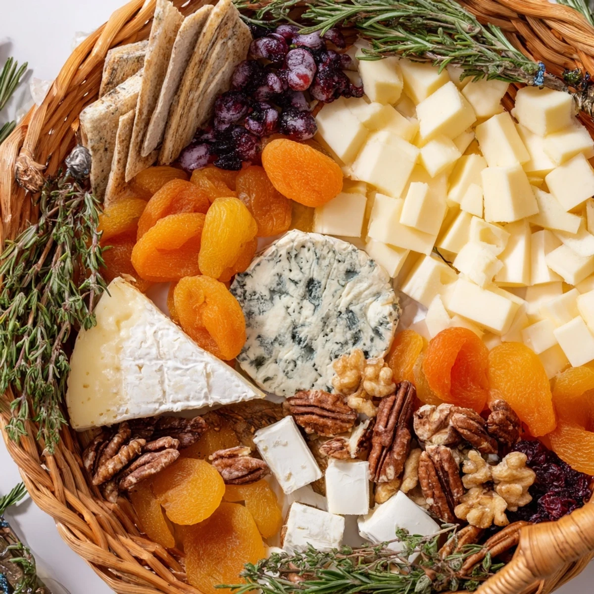 Herbstliche Hornfüllung mit Käse