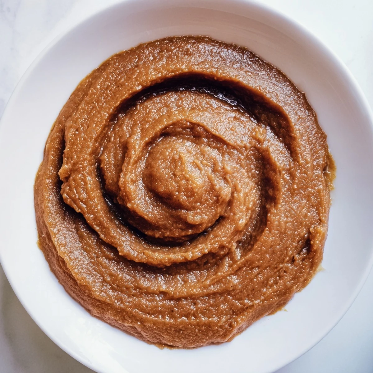 Emirati Al Madrooba, a creamy breakfast spread made with dates and fragrant ghee, looks delicious.