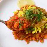 Vegan Dahl Spätzle Bowl