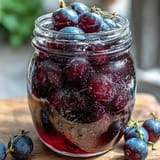 Schwarze Johannisbeeren Wodka Likör