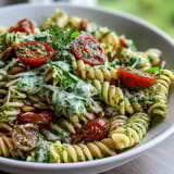 Sommer Pasta Salat Pesto