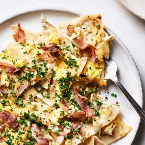 Swabian Maultaschen Skillet