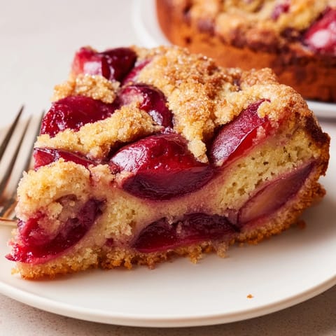 Klassischer Deutscher Pflaumenkuchen