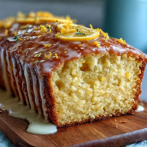Lemon Drizzle Loaf Cake