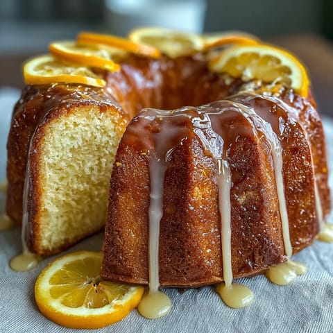 Limoncello Pound Cake Lemon