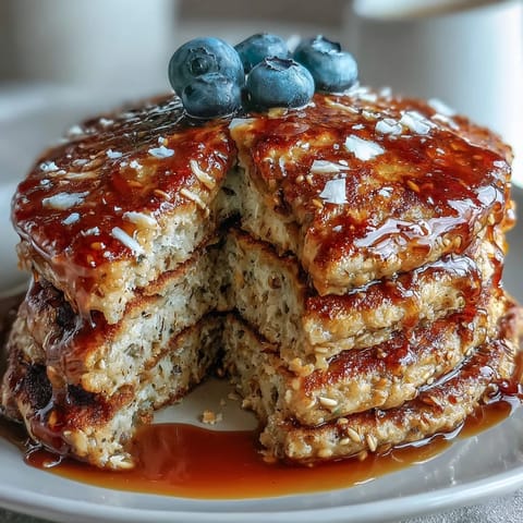 Protein-Pfannkuchen mit Leinsamen #316