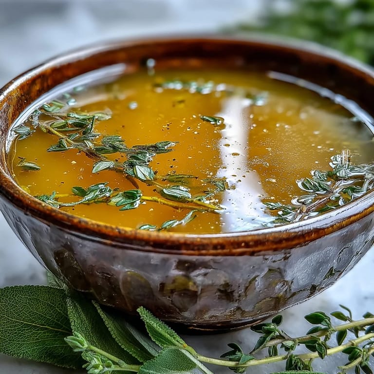 Pouring the golden Vegetable Broth From Scraps through a fine-mesh sieve, catching vibrant carrots, onions, and celery remnants.